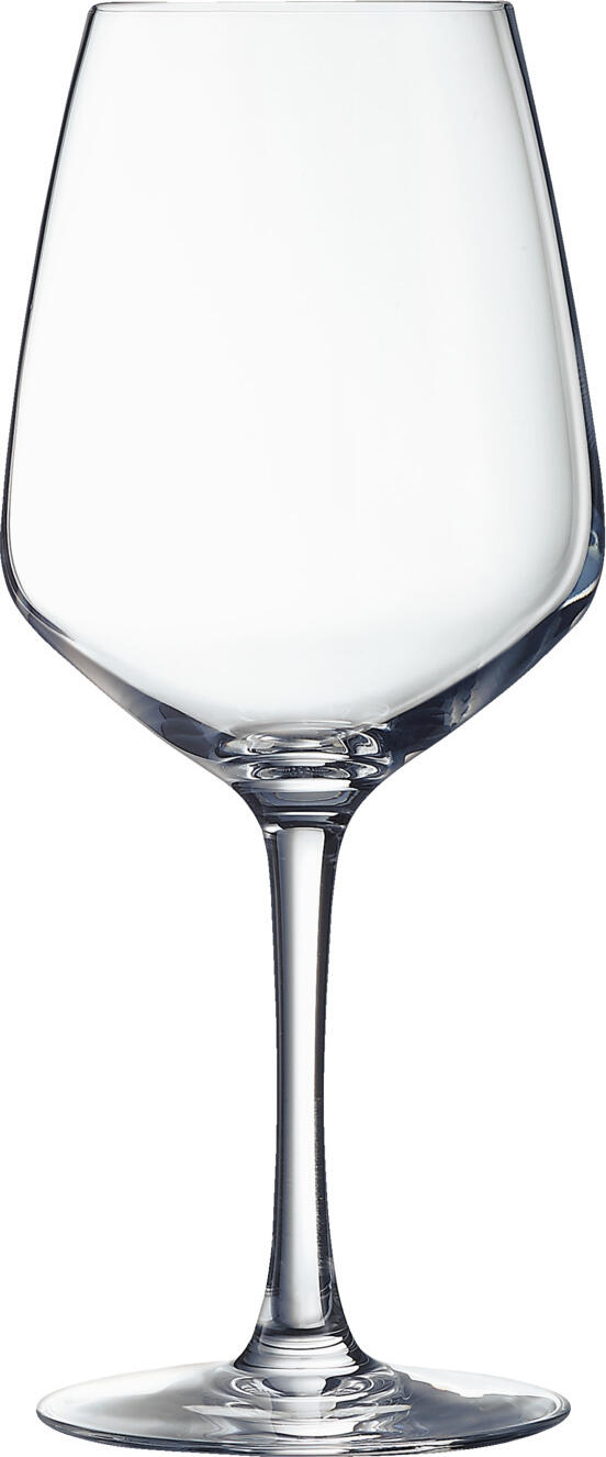 Arcoroc Arc France SAS Rosé wine glass Vina Juliette Roséweinglas Vina Juliette Rosé wine glass Vina Juliette; 490 ml, 6.4x21.7 cm (ØxH); transparent; 6 piece / pack Roséweinglas Vina Juliette; 490 ml, 6.4x21.7 cm (ØxH); transparent; 6 Stück / Pack Elegant rosé wine glass in a modern shape. Dishwasher safe. Elegantes Roséweinglas aus robustem Kristallglas in moderner Form. Spülmaschinenfest.