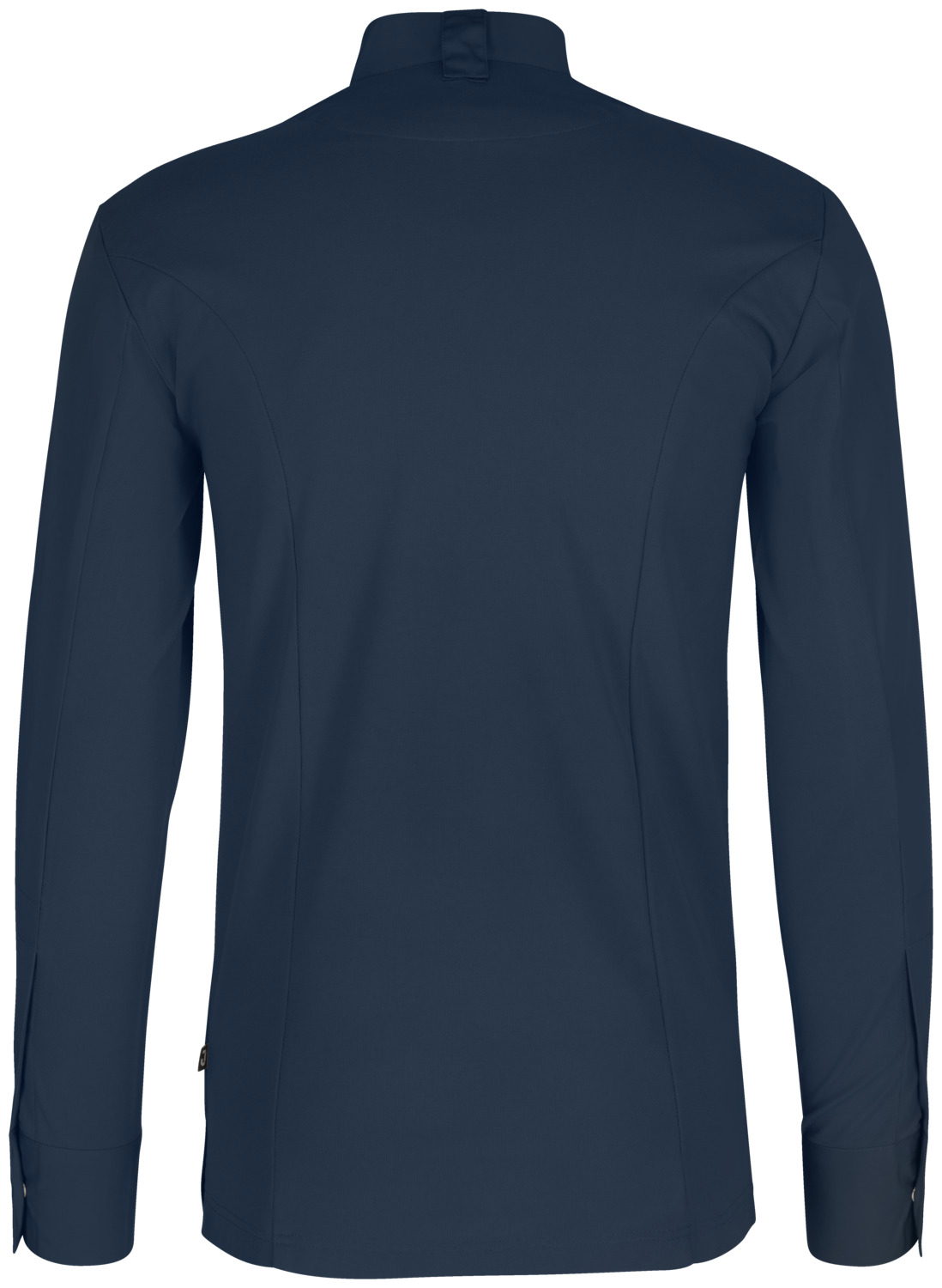 Jacket de Bucatar Jobeline Marco pentru Barbati, Maneca Lunga, Poliester si Bumbac, Spate din Pique Respirabil, nasturi tip Press, Navy, OEKO-TEX 100