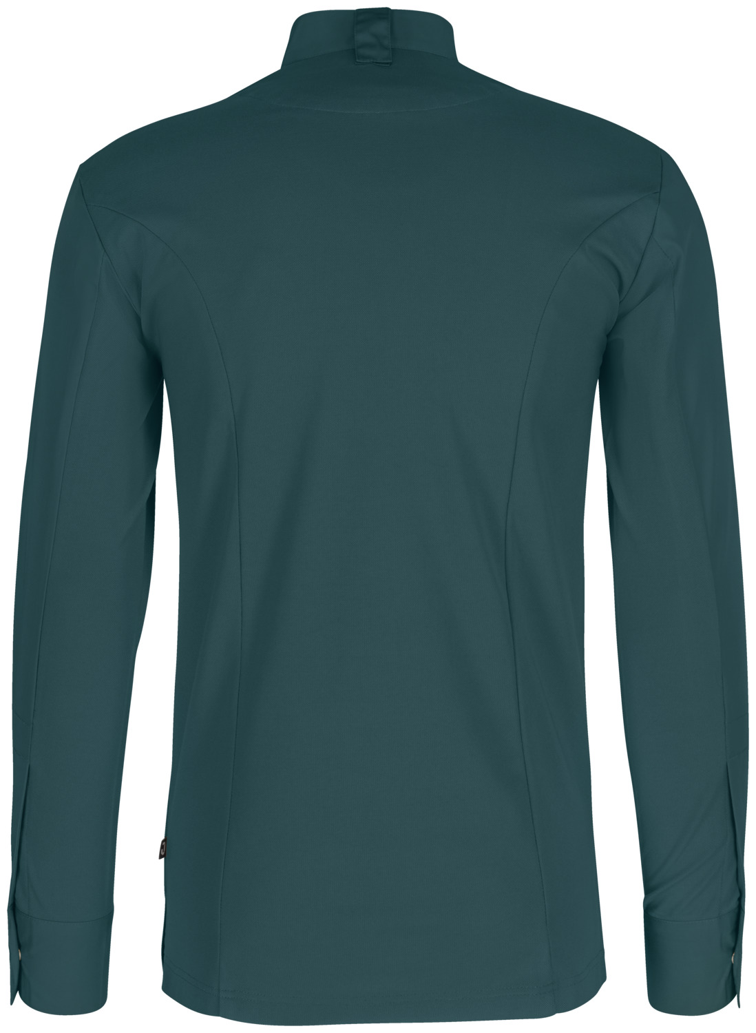 Jobeline Marco Men's Chef's Jacket, Long-Sleeved, Polyester-Cotton Blend, Breathable Piqué Back, Stand-up Collar, OEKO-TEX Standard 100