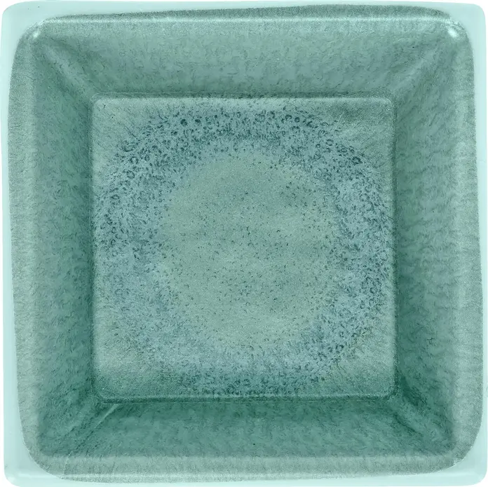 VEGA Torto Square Mini Bowl, 40ml Melamine Breakage Resistant Small Dish, Turquoise Blue, 5.6x5.6x3cm, Dishwasher Safe