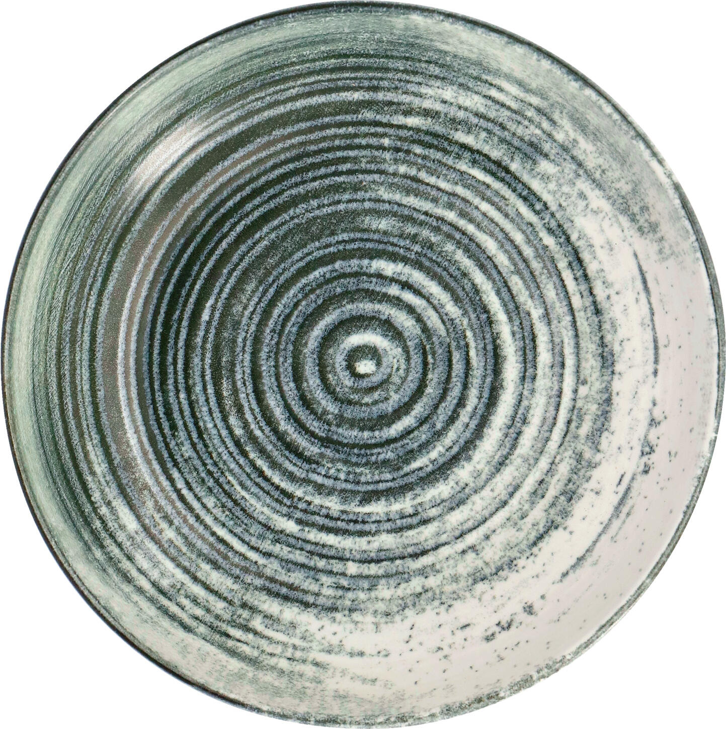 VEGA Etana Deep Plate, 17cm Diameter, 400ml Capacity, Matt Porcelain, Round Rimless Design, Dishwasher and Microwave Safe