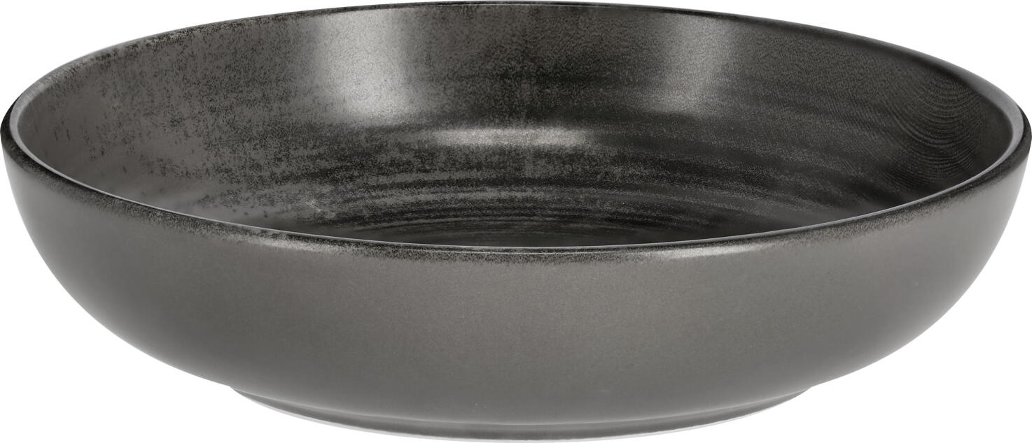 VEGA LUSINI Solutions GmbH Plate Etana deep Teller Etana tief Plate Etana deep; 400 ml, 17x4 cm (ØxH); grey; round; 6 piece / pack Teller Etana tief; 400 ml, 17x4 cm (ØxH); grau; rund; 6 Stück / Pack Colored plate made of porcelain with matt glaze. Without flag. Dishwasher safe and microwaveable. Farbiger Teller aus Porzellan mit matter Glasur. Ohne Fahne. Spülmaschinenfest und mikrowellengeeignet.