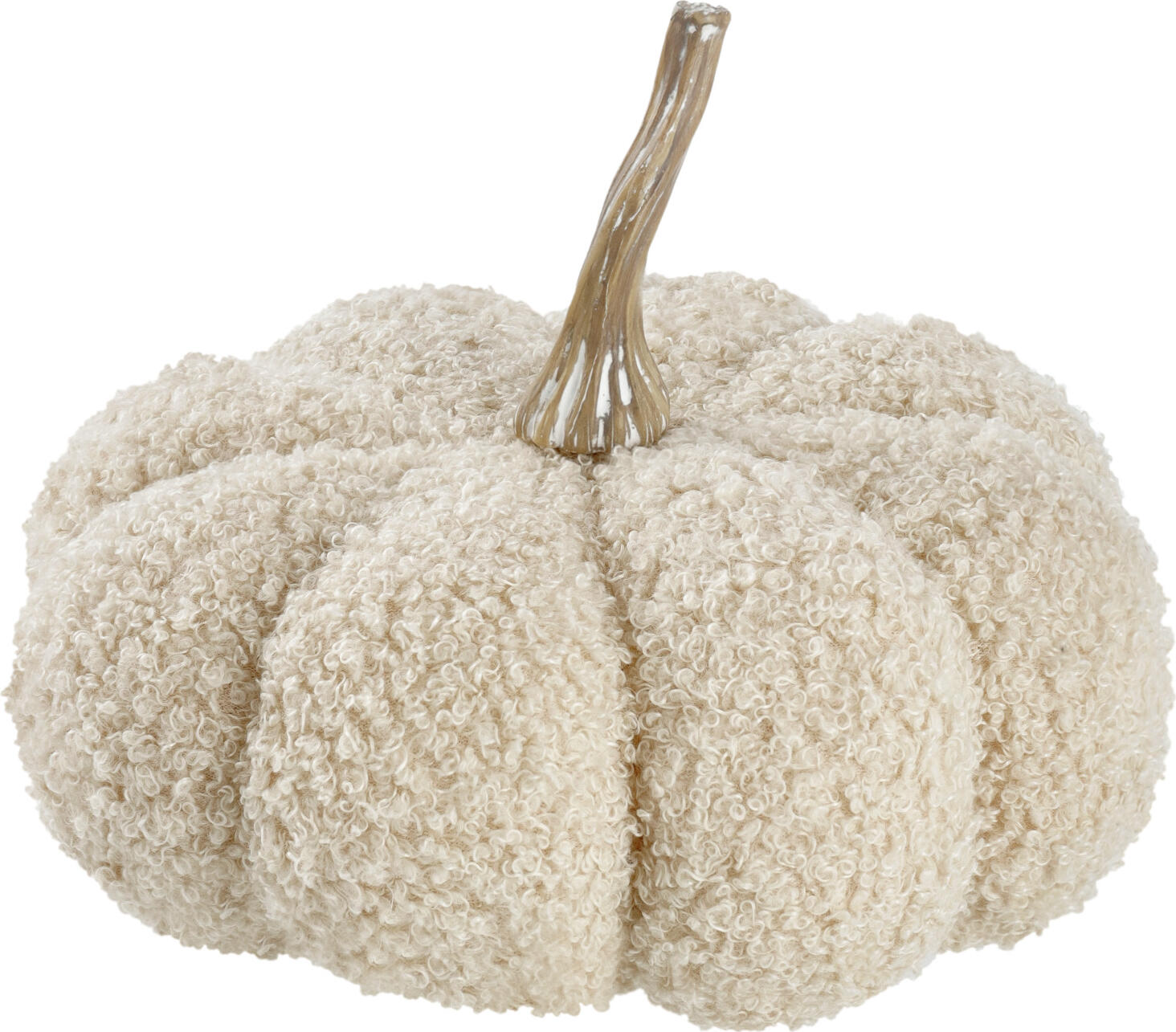 unknown LUSINI Solutions GmbH Decorative pumpkin Adian Deko-Kürbis Adian Decorative pumpkin Adian; 17x16 cm (ØxH); beige; round Deko-Kürbis Adian; 17x16 cm (ØxH); beige; rund Decorative pumpkin made from teddy fabric. Deko-Kürbis aus Teddy-Stoff. Handwäsche.