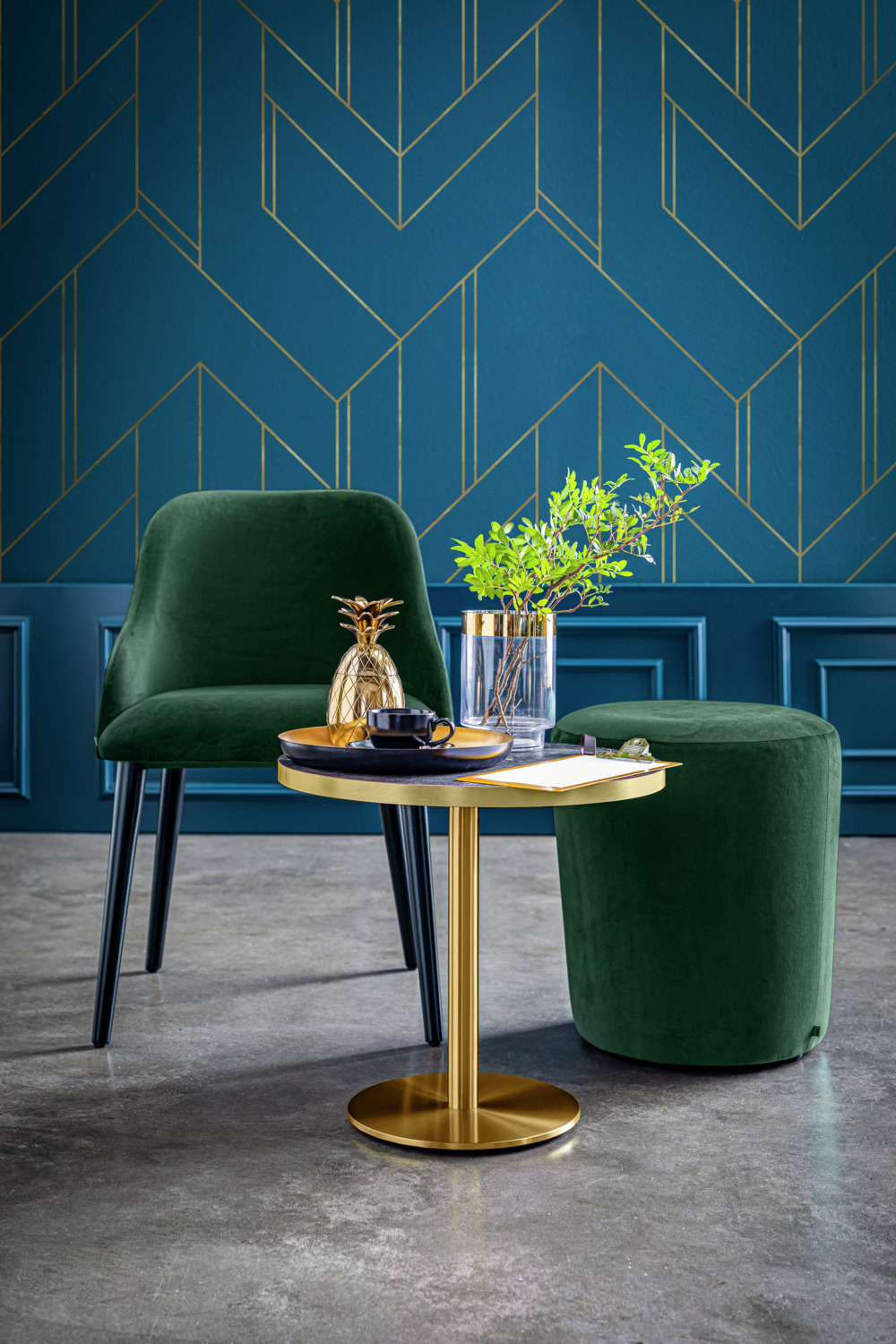 VEGA Riviera Velvet Fabric, 100% Polyester, 140 cm Width, 300 g/m², Flame-Retardant BS 5852, High Abrasion Resistance 100,000 Martindale