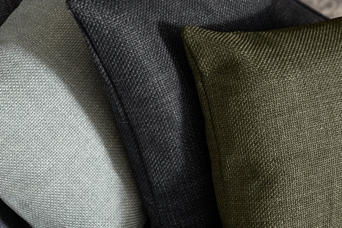 VEGA Elvar Decorative Cushion Cover, Green mottled, 40x40 cm Square, 100% Polyester Hard-wearing Fabric, Zipper Closure, Compatible with Elvar Wing Chair