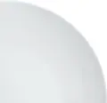 PULSIVA LUSINI Solutions GmbH Flat Coupe Plate, 17 cm, White Porcelain, Rimless Round Design, Dishwasher and Microwave Safe