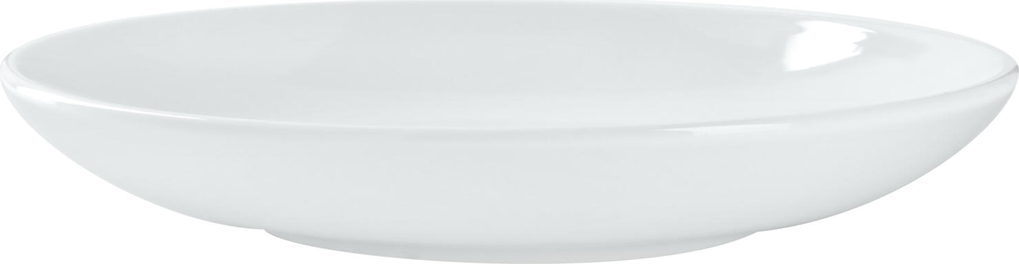 PULSIVA LUSINI Solutions GmbH Plate Coupe deep Teller Coupe tief Plate Coupe deep; 700 ml, 23x3.6 cm (ØxH); white; round; 6 piece / pack Teller Coupe tief; 700 ml, 23x3.6 cm (ØxH); weiß; rund; 6 Stück / Pack White porcelain plates in sturdy quality. Without flag. Dishwasher safe and microwaveable. Weiße Porzellan-Teller in stabiler Qualität. Ohne Fahne. Spülmaschinenfest und mikrowellengeeignet.