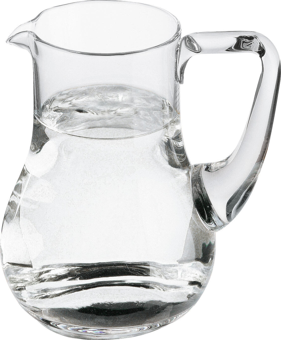 VEGA LUSINI Solutions GmbH Decanter Elba Karaffe Elba Decanter Elba; 570 ml, 6.4x13.2 cm (ØxH); transparent; round; 0.5 l Filling line, 6 piece / pack Karaffe Elba; 0.57 l, 6.4x13.2 cm (ØxH); transparent; rund; 0.5 l Eichstrich, 6 Stück / Pack Mouth blown glass decanter made of crystal glass. With filling line. Dishwasher safe. Mundgeblasene Glaskaraffe aus Kristallglas. Mit Eichstrich. Spülmaschinenfest.