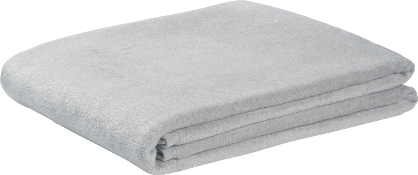 ERWIN M. LUSINI Solutions GmbH Blanket Polar boil-proof Decke Polar kochfest Blanket Polar boil-proof; 140x200 cm (WxL); silver; rectangular Decke Polar kochfest; 140x200 cm (BxL); silber; rechteckig 50% cotton, 50% polyester. Weight approx. 535 g/m². Boil-proof blanket remains dimensionally stable and colorfast even after washing. 50 % Baumwolle, 50 % Polyester. Gewicht ca. 535 g/m². Kochfeste Decke bleibt auch nach Waschgang formstabil und farbecht.