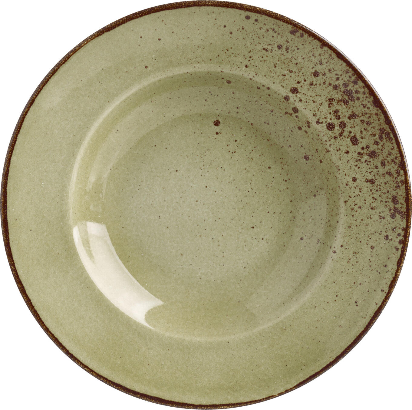 VEGA LUSINI Solutions GmbH Plate Palana deep Teller Palana tief Plate Palana deep; 200 ml, 24x4 cm (ØxH); basswood green; round; 6 piece / pack Teller Palana tief; 200 ml, 24x4 cm (ØxH); lindgrün; rund; 6 Stück / Pack Colored plate made of stoneware. With irregular edges and speckles. Each piece is unique. Dishwasher safe and microwaveable. Farbiger Teller aus Steingut. Mit unregelmäßigen Kanten und Sprenkeln. Jedes Teil ein Unikat. Spülmaschinenfest und mikrowellengeeignet.