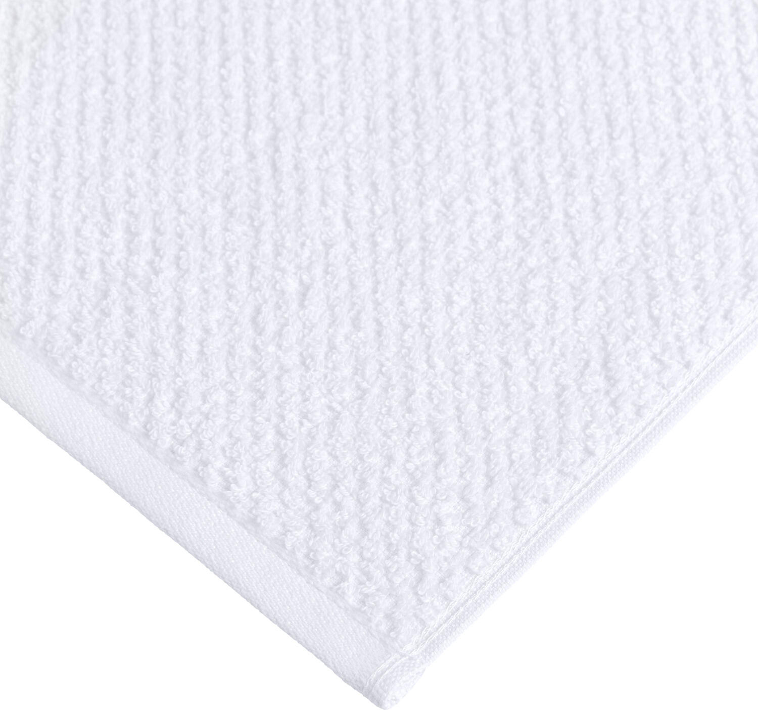 Prosop de dus ERWIN M. LUSINI Tavira, 100% Bumbac cu Textura Vafe, 70 x 140 cm, 480 g/m², Super-Absorbant Alb, Certificare OEKO-TEX Standard 100