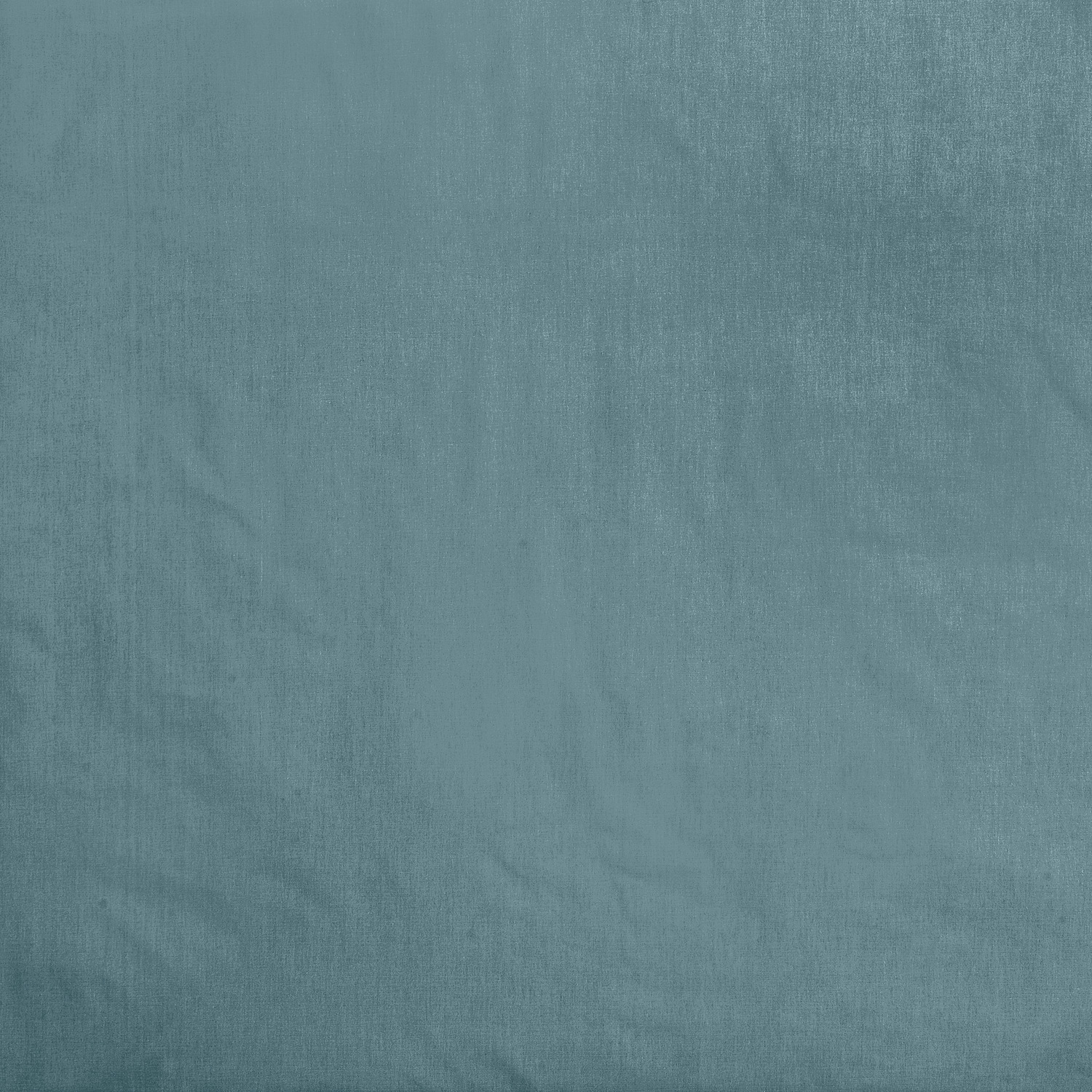 LUSINI Siena Duvet Cover 135 x 200 cm, Percale Cotton-Polyester Blend, Smoky Blue, Hotel Closure, OEKO-TEX Standard 100 Certified