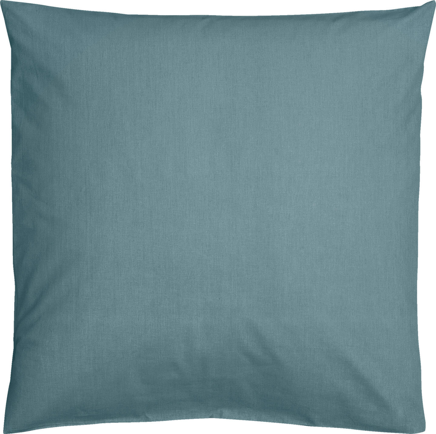 ERWIN M. LUSINI Solutions GmbH Siena Duvet Cover 140x200 cm Percale Cotton-Polyester Blend Smoky Blue Hotel Closure OEKO-TEX Standard 100