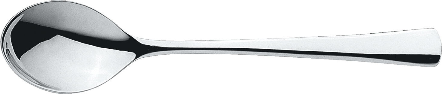 PULSIVA LUSINI Solutions GmbH Coffee spoon Linz Kaffeelöffel Linz Coffee spoon Linz; 14 cm (L); silver, handle silver; 12 piece / pack Kaffeelöffel Linz; 14 cm (L); silber, Griff silber; 12 Stück / Pack Chrome-nickel stainless steel 18/10, rustproof. Coffee spoon with straight shape. Mirror polished. Material thickness 2.5 mm (measured at the thickest point of the table fork). Dishwasher safe. Chrom-Nickel-Edelstahl 18/10, rostfrei. Kaffeelöffel mit geradliniger Form. Hochglanzpoliert. Gastronomiegerechte Materialstärke 2,5 mm (gemessen an der stärksten Stelle des Menügabel). Spülmaschinenfest.
