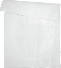 ERWIN M. LUSINI Solutions GmbH 4-season duvet Star with twill quilting Ganzjahres-Bettdecke Star mit Körpersteppung 4-season duvet Star with twill quilting; 140x200 cm (WxL); white Ganzjahres-Bettdecke Star mit Körpersteppung; 140x200 cm (BxL); weiß Filling: 100% white new goose down, Class 1. Cover: 100% cotton, mako batiste with satin piping. A luxury-class duvet. High-quality body-contouring quilting for optimal adaptation to the body. No cold spots – thanks to the body-hugging duvet with a 2 cm quilted channel. A pleasantly light filling offering the highest level of thermal regulation. Downpass. Nomite mite- and down-proof inner cover. Passed the cigarette glow test in accordance with EN ISO 12952-1. Füllung: 100 % weiße neue Gänsedaunen, Klasse 1. Bezug: 100 % Baumwolle, Makobatist mit Satin-Biese. Bettdecke der Luxusklasse. Hochwertige Körpersteppung für bestes Anpassungsvermögen an den Körper. Keine Kältebrücken – durch formumgebende Decke mit 2 cm Steg. Angenehm leichte Füllung bei höchstem Wärme-/Kälteausgleich. Downpass. Nomite Milben- und daunendichtes Inlett. Zigarettenglühtest nach EN ISO 12952-1 bestanden.
