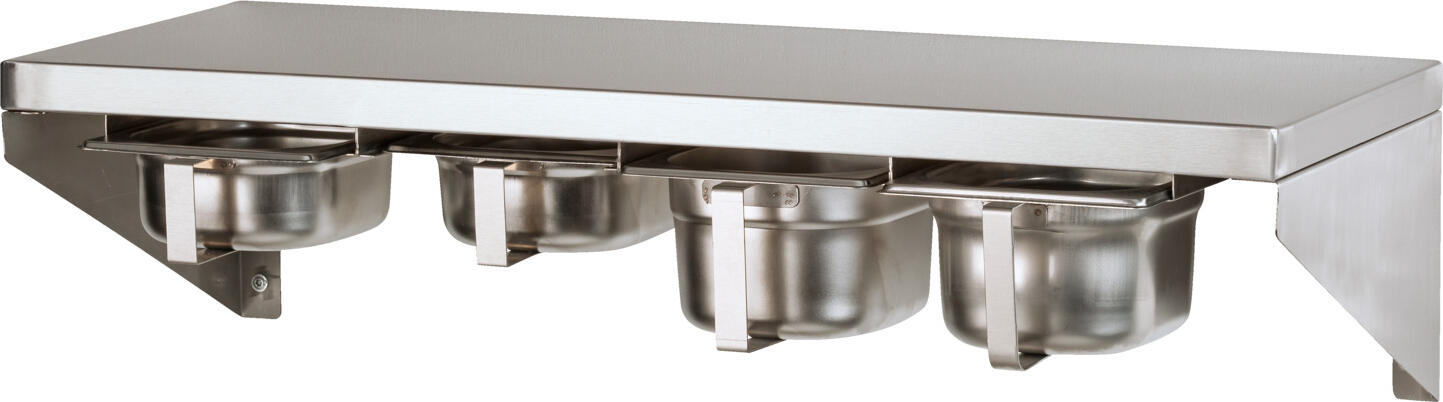Tava Gastronorm PULSIVA Torno GN 1/6 din Otel Inoxidabil, Recipient Rezistent la Rugină si Sigur pentru Alimente cu Mâner Sudat, 17.6 x 16.2 x 10 cm