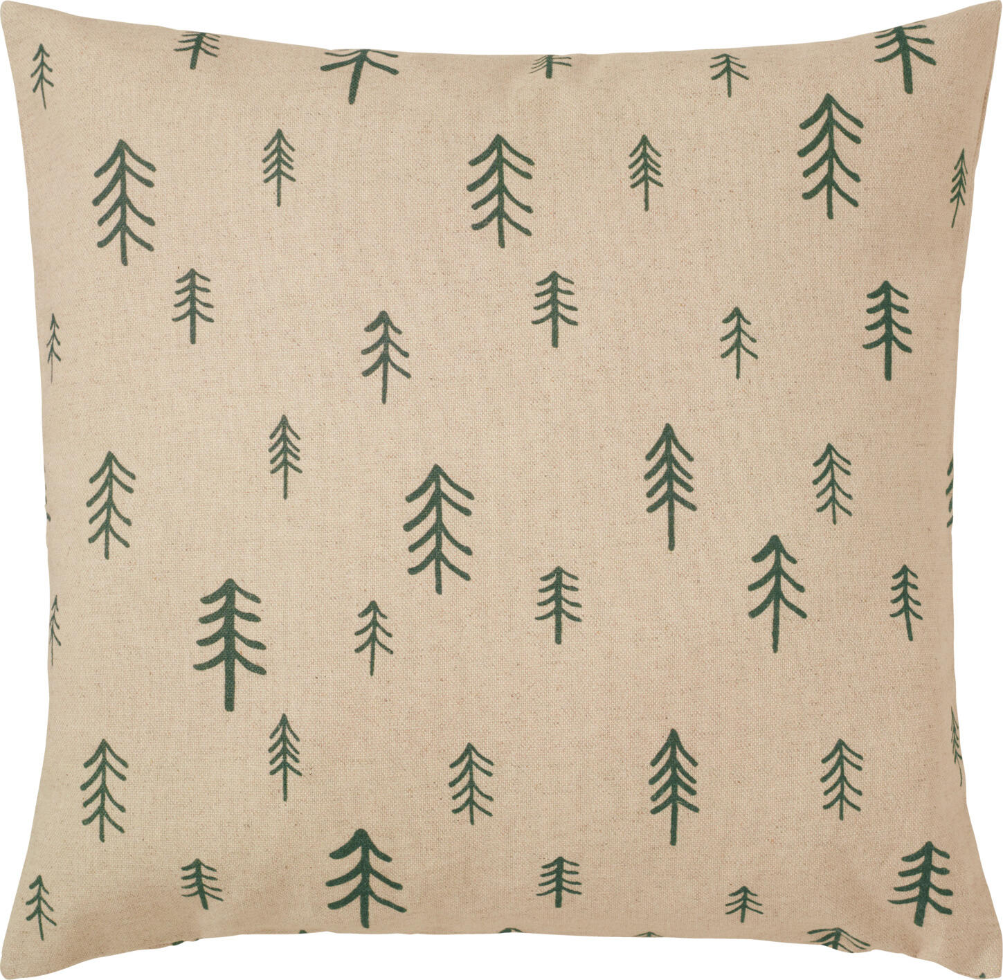 ERWIN M. LUSINI Solutions GmbH Cushion cover Brixen Kissenhülle Brixen Cushion cover Brixen; 50x50 cm (WxL); beige/dark-green Kissenhülle Brixen; 50x50 cm (BxL); beige/dunkelgrün 90% cotton, 10% linen. Weight approx. 230 g/m². Double-sided printed cushion cover featuring a modern fir tree design, made from a blended fabric. Zip fastening for quick fitting. Supplied without filling. 90 % Baumwolle, 10 % Leinen. Gewicht ca. 230 g/m². Beidseitig bedruckte Kissenhülle mit modernem Tannen-Design aus Mischgewebe. Reißverschluss für schnelles beziehen. Lieferung ohne Füllung.