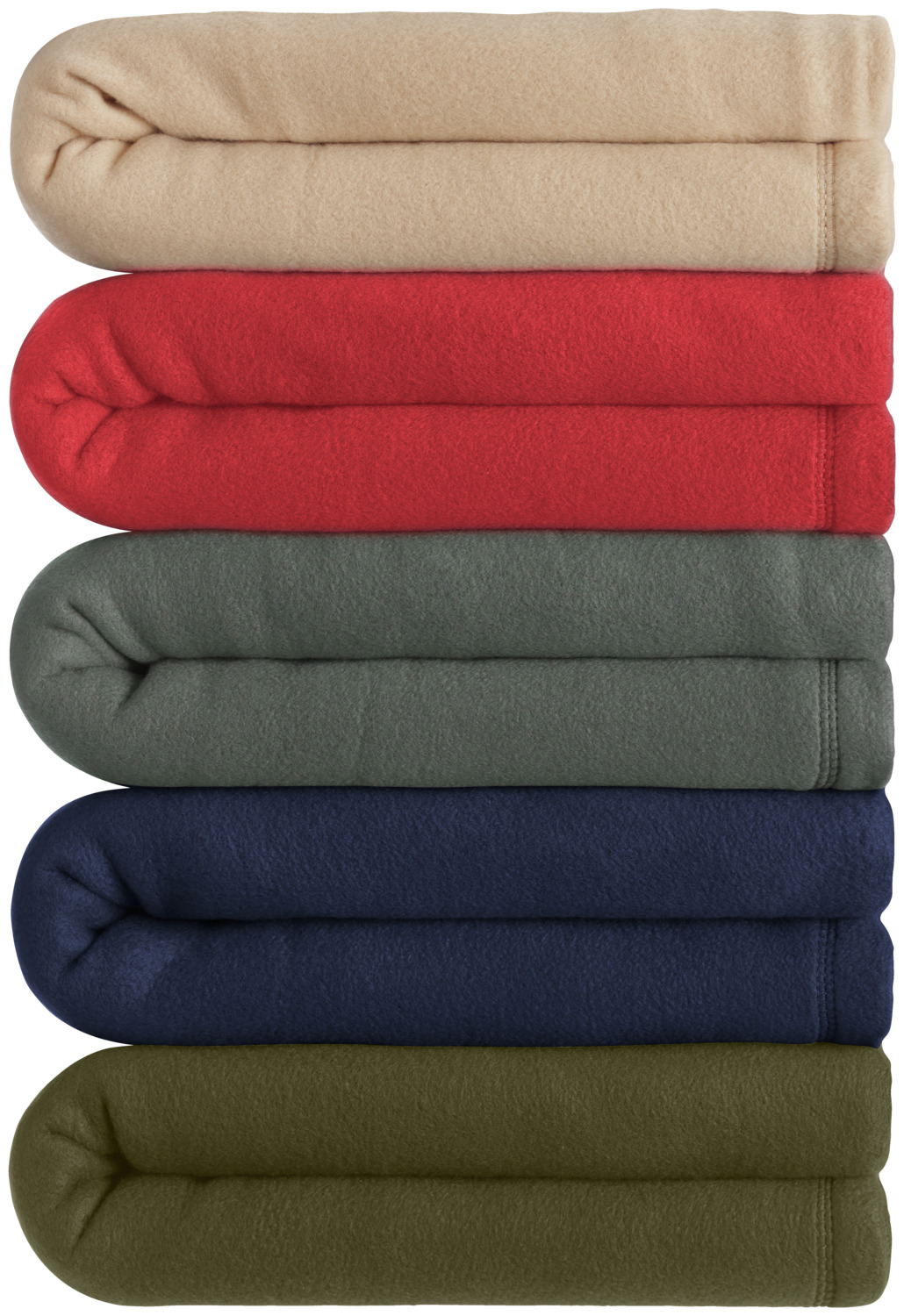 ERWIN M. LUSINI Arktis Summer Fleece Blanket, 100% Polyester, 130 x 170 cm, Durable Quick-Drying Easy-Care Fabric, OEKO-TEX Standard 100 Certified