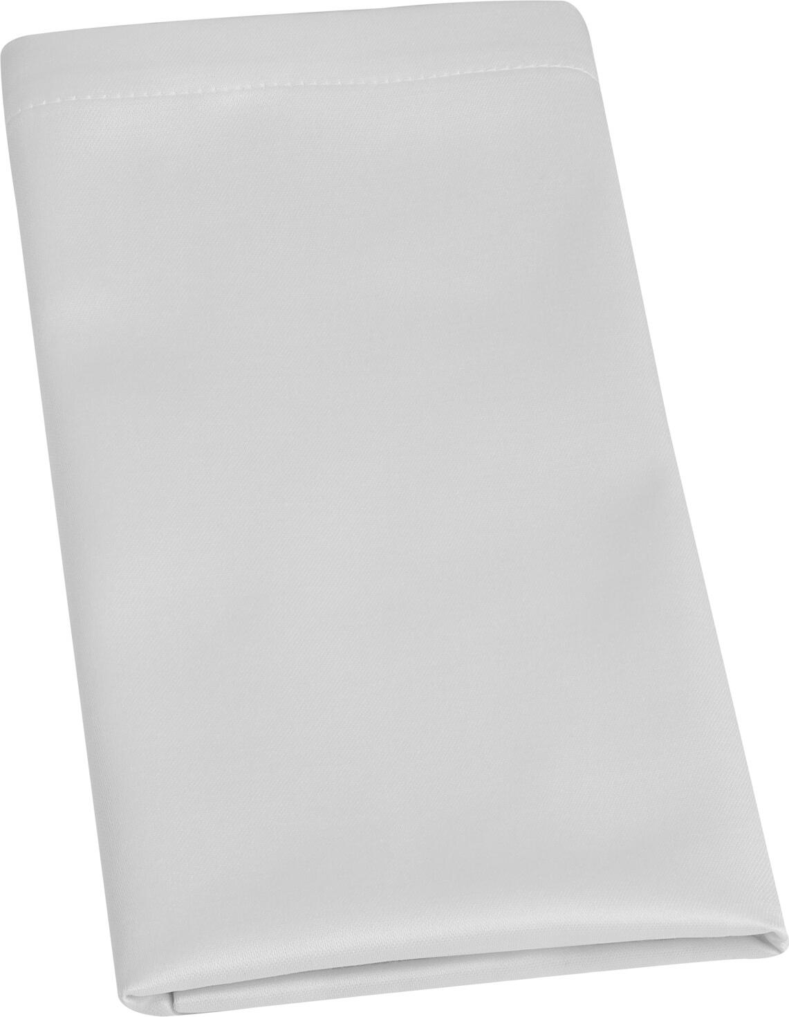 ERWIN M. LUSINI Solutions GmbH Napkin Parla Serviette Parla Napkin Parla; 50x50 cm (WxL); white; 6 piece / pack Serviette Parla; 50x50 cm (BxL); weiß; 6 Stück / Pack 50% cotton, 50% polyester. Weight approx. 230 g/m². Elegant napkin in a pack of six, made of cotton-polyester blend. Fine sheen due to silk look. Particularly easy-care, easy-iron and durable. Personalization possible. 50 % Baumwolle, 50 % Polyester. Gewicht ca. 230 g/m². Elegante Serviette im Sechserpack, aus Baumwoll-Polyester-Mischgewebe. Feiner Glanz durch Seidenoptik. Besonders pflegeleicht, bügelleicht und strapazierfähig. Personalisierung möglich.