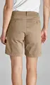 JOBELINE Women's Chino Shorts, Cotton-Spandex Blend, Classic Straight Cut with Pen Pocket and Buttoned Welt Pockets, 20 cm Inside Leg