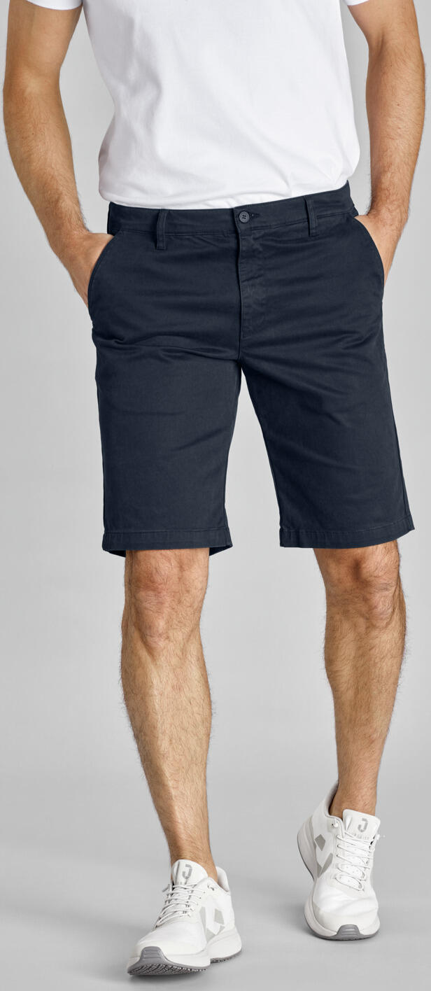 Shorts Chino JOBELINE pentru barbati, Croiala Clasica Drepta, Material Elastic din 97% Bumbac si 3% Spandex, cu Buzunar pentru Stilou