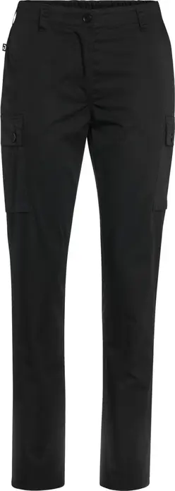 Pantaloni Cargo Jobeline pentru Bucatari Dame, Marime EU 42, 65% Poliester 35% Bumbac, Croiala Regular Tapered, Talie Elasticata, Standard OEKO-TEX 100, Negru