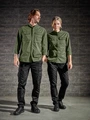 Pantaloni Cargo Jobeline pentru Bucatari Dame, Marime EU 50, 65% Poliester 35% Bumbac, Croiala Regular Tapered, Talie Elasticata, Standard OEKO-TEX 100, Negru
