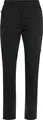 Jobeline Women's Cargo Chef Trousers, Size 54, 65% Cotton 35% Polyester, Stretch Waistband, Multiple Cargo and Back Pockets, Tapered Leg, Black