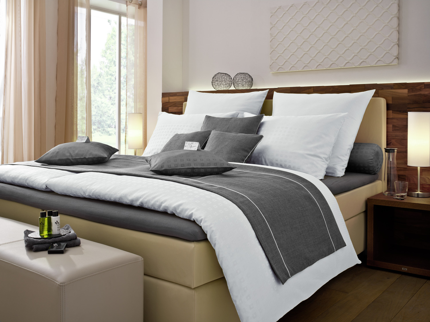 ERWIN M. Malva Yardware Fabric, 100% Polyester, 185 cm Width, 435 g/m², Anthracite Grey, Interior Use, Article i 10015960