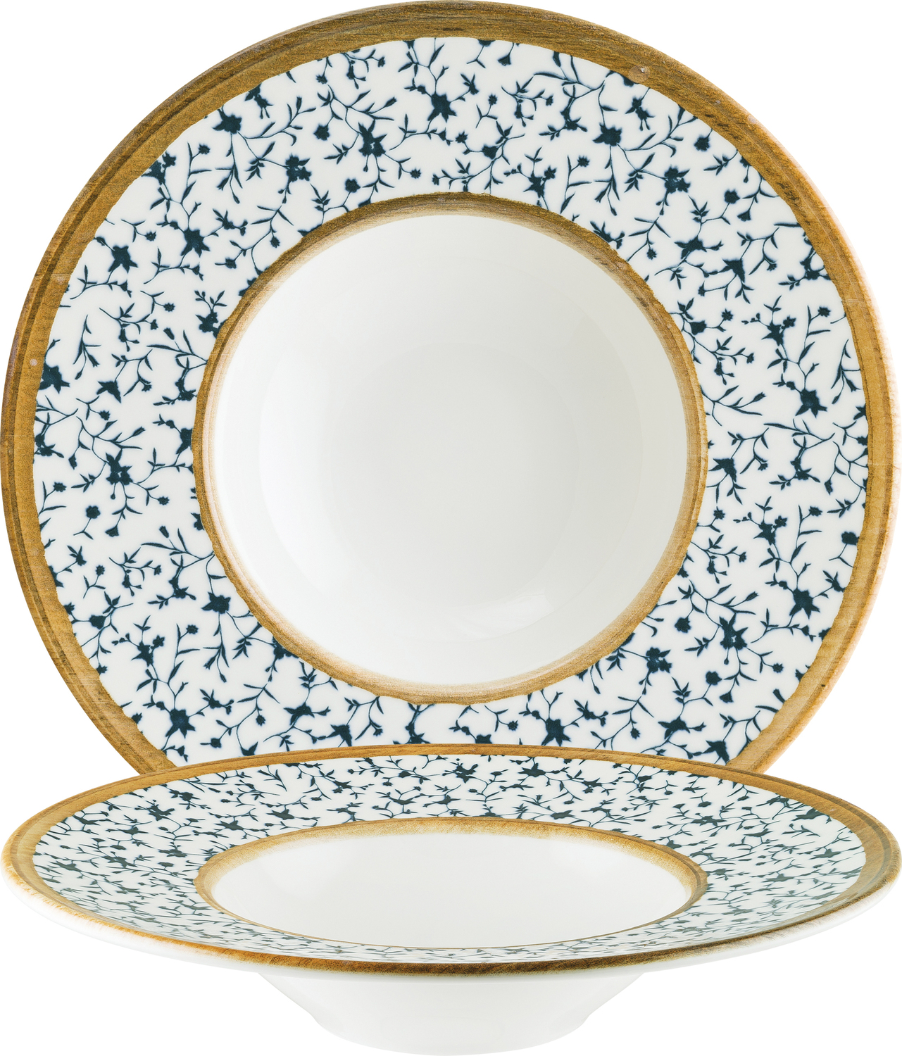 Bonna Table Roc Deutschland GmbH Pasta plate Calif Pastateller Calif Pasta plate Calif; 400 ml, 28x5.5 cm (ØxH); white/blue/green; round; 6 piece / pack Pastateller Calif; 400 ml, 28x5.5 cm (ØxH); weiß/blau/grün; rund; 6 Stück / Pack Colored pasta plate with trendy floral design. Suitable for dishwasher and microwaveable. Farbiger Pastateller aus Porzellan im trendigen Blumendesign. Spülmaschinengeeignet und mikrowellengeeignet.