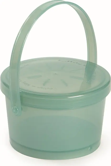 Contacto Eco-Takeout Reusable Soup Cup 355ml Polypropylene PP Spill-Proof Screw-Top Lid Dishwasher Safe BPA Free, Color: Green