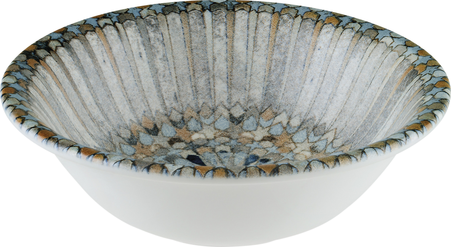 Bonna Table Roc Deutschland GmbH Bowl Luca Mosaic Schale Luca Mosaic Bowl Luca Mosaic; 400 ml, 16x5 cm (ØxH); orange/dark-blue/light-blue/yellow/white; round; 12 piece / pack Schale Luca Mosaic; 400 ml, 16x5 cm (ØxH); orange/dunkelblau/hellblau/gelb/weiß; rund; 12 Stück / Pack Colorful porcelain bowl in mosaic pattern. With unusual decor. Suitable for dishwasher and microwaveable. Farbige Schale aus Porzellan mit Mosaik-Muster. Spülmaschinengeeignet und mikrowellengeeignet.