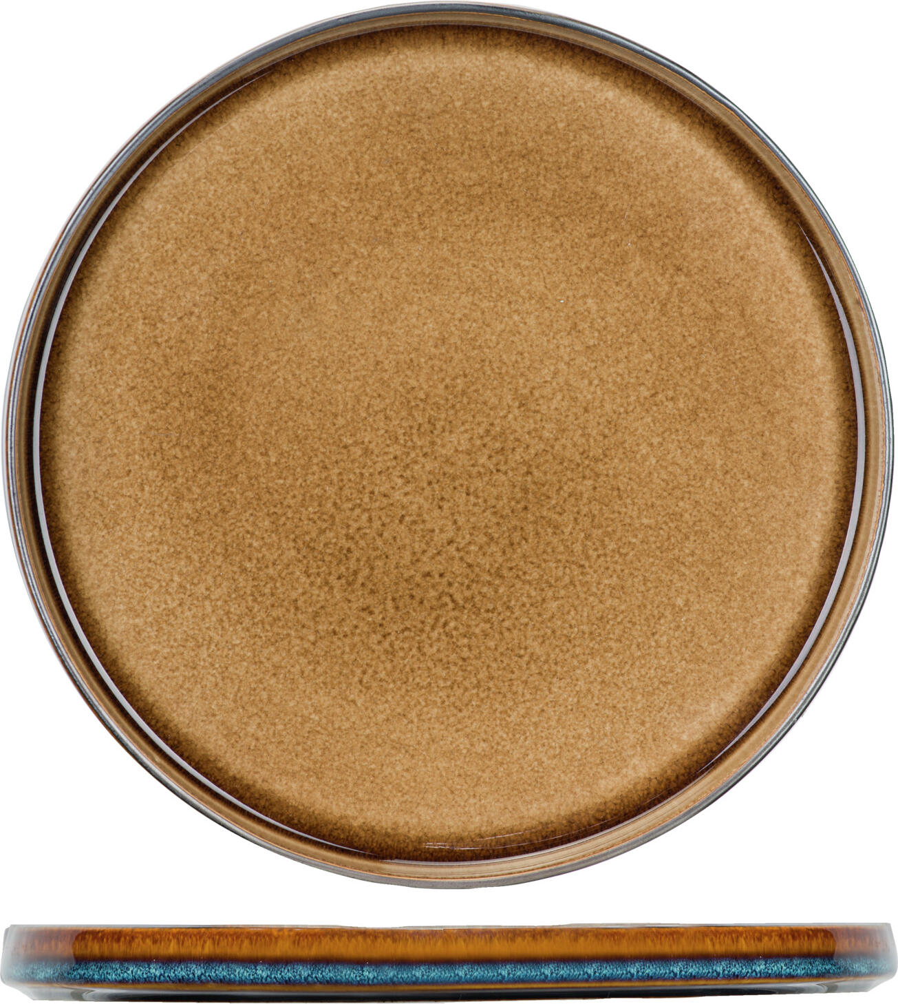 Cosy & Trendy Billiet-Vanlaere NV Flat plate Quintana Teller flach Quintana Flat plate Quintana; 27.5 cm (Ø); amber; round; 4 piece / pack Teller flach Quintana; 27.5 cm (Ø); bernstein; rund; 4 Stück / Pack Colored plate made of porcelain. Dishwasher safe and microwaveable. Farbiger Teller aus Porzellan. Spülmaschinenfest und mikrowellengeeignet. Handmade Produkte, die in Ihrer Farbe (sowohl innen als auch außen) von hell zu dunkel abweichen können. Bläuliche Färbungen auf der braunen Außenseite können auftreten. Bitte beachten Sie: Diese Produkte haben eine verglaste Oberschicht, die bei extremen Temperaturen (z.B. im Backofen, auf der Herdplatte oder in der Tiefkühltruhe) unsichtbare Schäden erleiden kann. Einmal beschädigt, kann Wasser eindringen und bei erneuter Hitze oder Kälte sichtbare Schäden verursachen. Dies nennt man Thermoschock.