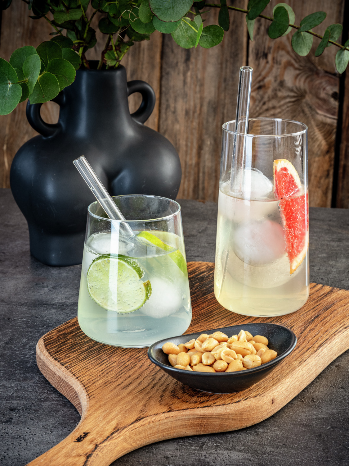 Krosno Avant-Garde Universal Glass Set, 380ml Lead-Free Crystal Drinking Glass, Transparent, Reinforced Rim, Dishwasher Safe, 10cm Height