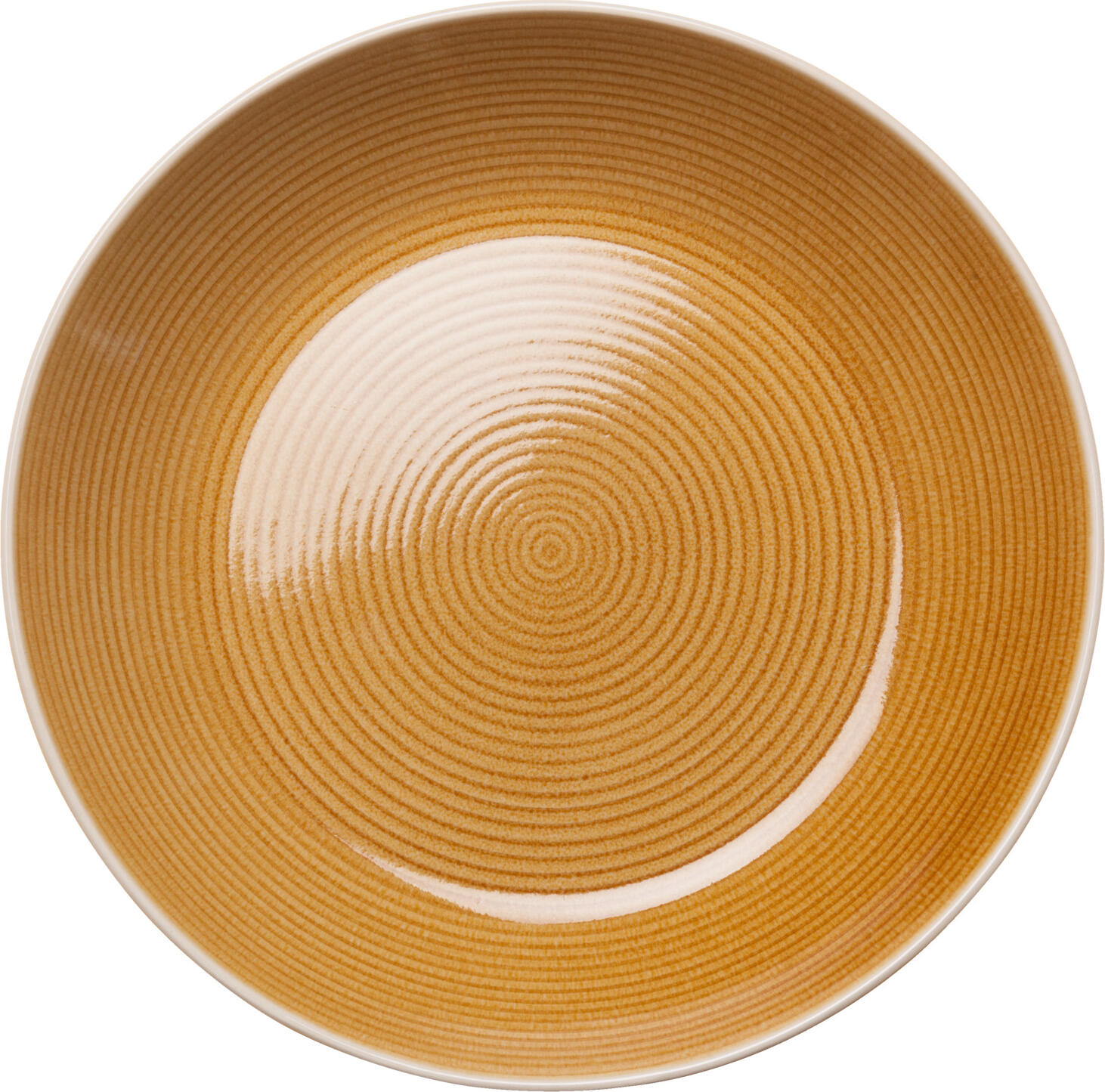PULSIVA LUSINI Solutions GmbH Plate Spirit deep Teller Spirit tief Plate Spirit deep; 800 ml, 24x4.5 cm (ØxH); brown; round; 4 piece / pack Teller Spirit tief; 800 ml, 24x4.5 cm (ØxH); braun; rund; 4 Stück / Pack Colored stoneware plate with spiral structure. Without flag. Color variations possible. Dishwasher safe and microwaveable. Farbiger Teller aus Steingut mit spiralenförmiger Struktur. Ohne Fahne. Farbabweichungen möglich. Spülmaschinen- und mikrowellengeeignet.