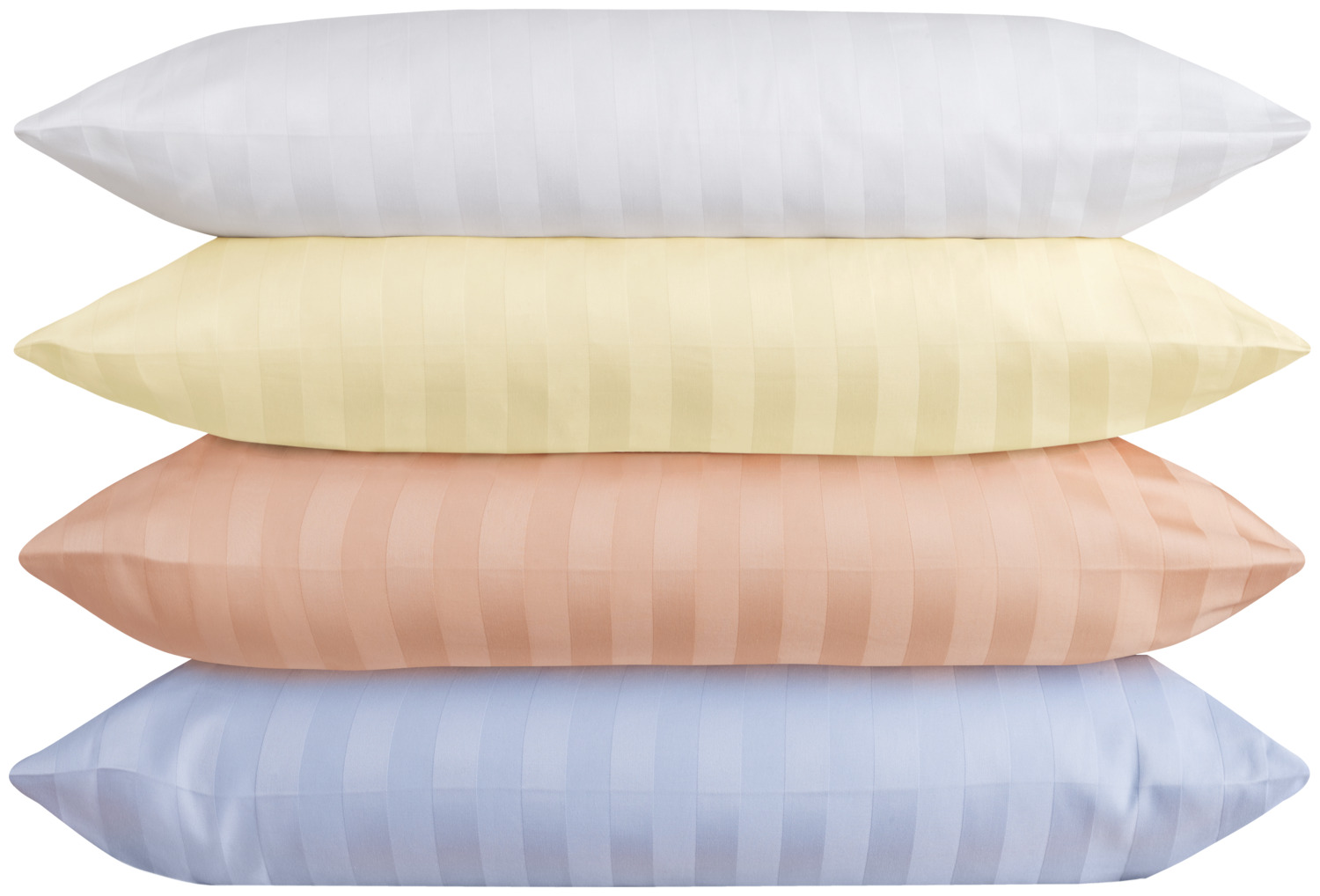 ERWIN M. Rom-Meran Duvet Cover, 100% Mercerized Cotton Damask, 200 TC, Classic Stripe Pattern, 160 x 210 cm, OEKO-TEX Standard 100