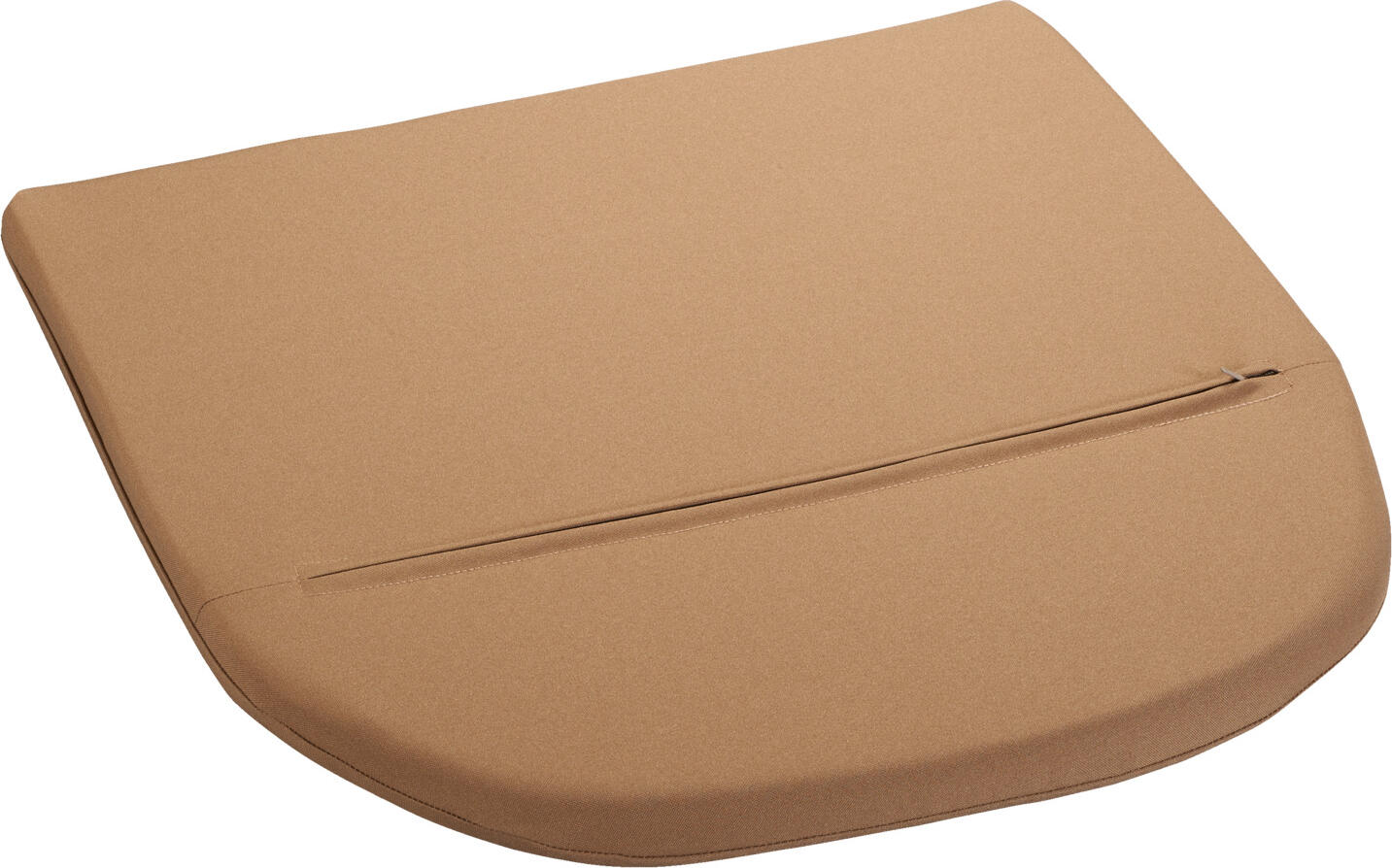 Perna de scaun PULSIVA Rumba pentru exterior, Rectangulara, 100% Poliester, 41.5 x 44 x 3 cm, Bej, cu Husva Demontabila, pentru Interior si Exterior Protejat