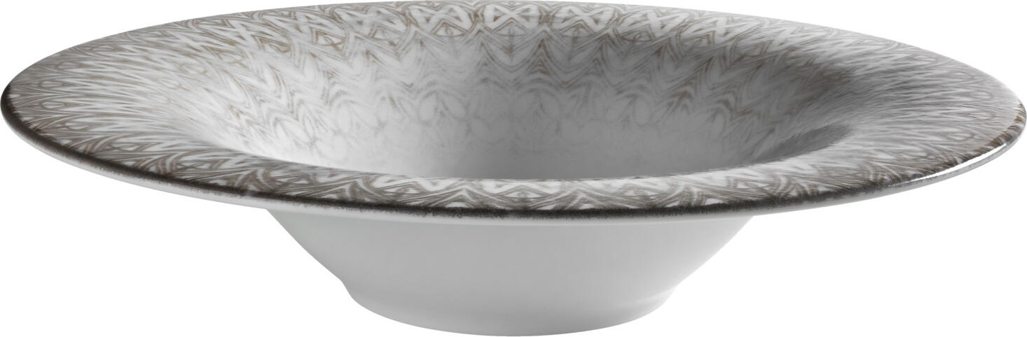 VEGA LUSINI Solutions GmbH Pasta plate Kalaya Pastateller Kalaya Pasta plate Kalaya; 600 ml, 30x6.5 cm (ØxH); taupe; round; 4 piece / pack Pastateller Kalaya; 600 ml, 30x6.5 cm (ØxH); taupe; rund; 4 Stück / Pack Colored pasta plate made of porcelain with digital print. Dishwasher safe and microwaveable. Farbiger Pastateller aus Porzellan mit Digitaldruck. Spülmaschinenfest und mikrowellengeeignet.