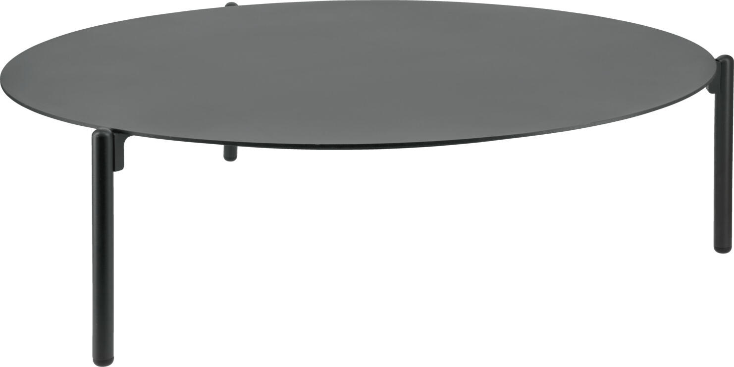 VEGA LUSINI Solutions GmbH Outdoor side table Naira large Outdoor-Beistelltisch Naira groß Outdoor side table Naira large; 103x28.5 cm (ØxH); Table top anthracite, base anthracite; round Outdoor-Beistelltisch Naira groß; 103x28.5 cm (ØxH); Platte anthrazit, Gestell anthrazit; rund Round off your feel-good ambience with our elegant round side table, which goes perfectly with all loungers and daybeds from our range. The sturdy aluminum frame is weatherproof, UV-resistant and easy to wipe clean - ideal for use in the wellness area, on the terrace or indoors. Easy to clean and durable, the table impresses with its modern shape and high functionality. A stylish and practical piece of furniture for any outdoor or indoor oasis. Order a second size at the same time! Runden Sie Ihr Wohlfühl-Ambiente mit unserem eleganten runden Beistelltisch ab, der perfekt zu allen Liegen / Lounges und Daybeds aus unserem Sortiment passt. Das stabile Aluminiumgestell ist wetterfest, UV-beständig und einfach abwischbar – ideal für den Einsatz im Wellnessbereich, auf der Terrasse oder im Innenbereich. Pflegeleicht und langlebig überzeugt der Tisch durch seine moderne Form und hohe Funktionalität. Ein stilvolles und praktisches Möbelstück für jede Outdoor- oder Indoor-Oase. Zweite Größe gleich mitbestellen!