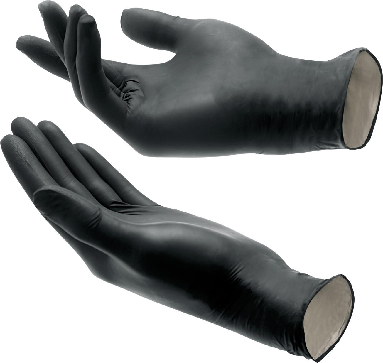 Hygostar Disposable nitrile gloves Safe Light Einweg-Nitrilhandschuh Safe Light Disposable nitrile gloves Safe Light; Size XL; black; 100 piece / pack Einweg-Nitrilhandschuh Safe Light; Kleidergröße XL; schwarz; 100 Stück / Pack The nitrile glove Light is made of a light nitrile material and is non-sterile and powder-free. It has a very good fit, which is why it provides the wearer with very good tactile sensitivity. Thanks to a textured surface, the disposable glove has a good grip. It is also possible to work with oily or greasy foods, as the glove is resistant to fats and oils. In addition, the disposable nitrile glove Light can be used for medical purposes, as it is equally resistant to chemicals as well as solvents. Meets standards:  CAT 3, CE 0465 PPE VO (EU) 2016-425, CE MDR 2017-745, EN 374-1:2016 type B GKLMT, EN 374-5:2016 (without virus), EN 420, EN 455 1-4. food safe. Your advantage: The nitrile glove Light in the color *blue* has a pharmaceutical central number (PZN): Art.2702 - PZN 17160883, Art. 2700 - PZN 17160908, Art. 2701 - PZN 17160914, Art. 2705 - PZN 17160920, Art. 2706 - PZN 17160937, Art. 2707 - PZN 17160943 * Powder-free, non-sterile, made of light nitrile * Very good sense of touch thanks to very good fit * Good grip thanks to textured surface * Resistant to chemicals and solvents * Robust, resistant to oil and grease * Food safe Puderfreie Nitrilhandschuh aus leichtem 100 % Nitril. Als echte Allrounder sind die Einmalhandschuhe Light vielseitig für den professionellen Einsatz in Küche, Lebensmittelindustrie, Industrie oder Medizin geeignet. Allergenfreier Handschuh der sich der Hand durch hohe Elastizität perfekt anpasst. Die Oberfläche ist texturiert und griffig. Der Handschuh ist öl-, fett- und chemikalienbeständig. Erfüllt die Normen: CAT 3, CE 0465 PSA VO (EU) 2016-425, CE MDR 2017-745, EN 374-1:2016 Typ B GKLMT, EN 374-5:2016 (ohne Virus), EN 420, EN 455 1-4. Lebensmittelecht. Maße Umkarton: LxBxH = 21x12x5,5 cm