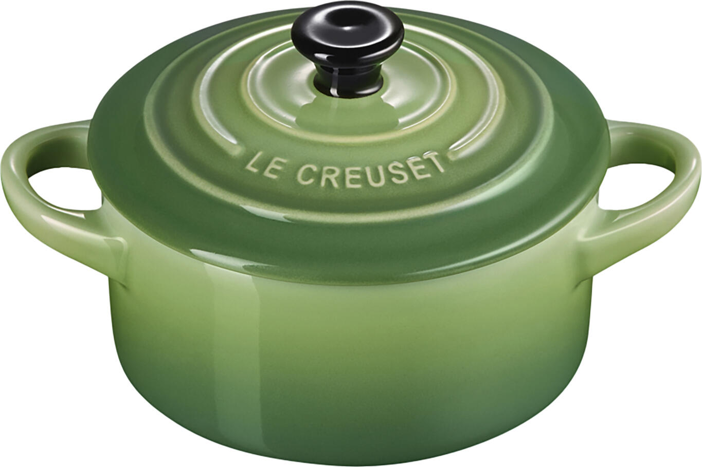Le Creuset Mini Cocotte Stoneware Mini Casserole Dish 10 cm 0.25l Round Pot with Lid Oven and Microwave Safe