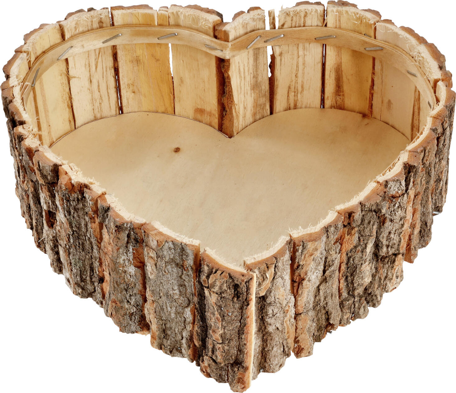 unknown LUSINI Solutions GmbH Decorative plant heart Palmina Deko-Pflanz-Herz Palmina Decorative plant heart Palmina; 22x22x7 cm (LxWxH); brown Deko-Pflanz-Herz Palmina; 22x22x7 cm (LxBxH); braun Decorative heart for direct planting. Inner film to protect the wood. Deko-Herz zum direkten Bepflanzen. Folie im Inneren schützt das Holz.