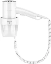 Valera Ligo Electric SA Hair dryer Executive 1200 Haartrockner Executive 1200 Hair dryer Executive 1200; 11.5x16x17.7 cm (WxHxD); white Haartrockner Executive 1200; 11.5x16x17.7 cm (BxHxT); weiß Handy hairdryer for wall mounting with simple on/off function for one fan and temperature setting, wall bracket, mains connection without switch, thermal switch with automatic reset. On/off pressure switch on the hairdryer. Power 1200 watts. Handlicher Haartrockner zur Wandmontage mit einfacher An-/Aus-Funktion für eine Gebläse- und Temperaturstufe, Wandhalter, Netzanschluss ohne Schalter, Thermoschalter mit automatischer Rückschaltung. Ein/Aus-Druckschalter am Föhn. Leistung 1200 Watt.