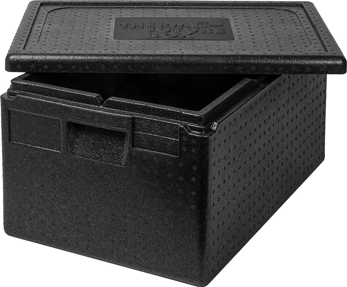 Термоконтейнер Thermo Future Box для гастроемкостей Gastronorm 1/1, 46 л, полипропилен, от -40 до +120 °C, черный, Made in Germany