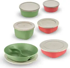 koziol koziol »ideas for friends GmbH Sample set of reusable containers Connect Bowl, Box, Separe Muster-Set Mehrwegbehälter Connect Bowl, Box, Separee Sample set of reusable containers Connect Bowl, Box, Separee; multicolored Muster-Set Mehrwegbehälter Connect Bowl, Box, Separee; mehrfarbig Use our sample service and order the 6-piece takeaway sample set. The sample set contains reusable containers Connect Bowl (1x 400 ml, 1x 900 ml), Connect Box (1x 700 ml, 1x 1000 ml, 1x 1300 ml) and Connect Separee. Sample items require a deposit but this will be refunded if the samples are not what you are looking for. Please get in touch with our customer service team for more details. Possible order quantity: One sample set. Nutzen Sie unseren Musterservice und bestellen Sie das 6-teilige Muster-Set aus dem Take-away Bereich! Das Muster-Set enthält je ein Mehrwegbehälter Connect Bowl 400 ml, 900 ml, Connect Box 700 ml, 1000 ml, 1300 ml und Connect Separee. Musterartikel sind mit einer Schutzgebühr bepreist, bei Nicht-Gefallen erstatten wir Ihnen die Schutzgebühr natürlich zurück. Bitte nehmen Sie hierzu Kontakt zu unserem Kundenservice auf. Mögliche Bestellmenge ein Muster-Set.