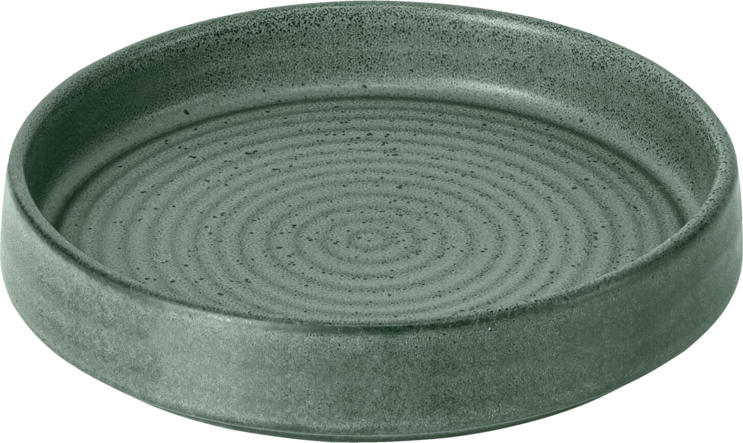 VEGA LUSINI Solutions GmbH Plate Snug with high rim Teller  Snug mit hohem Rand Plate Snug with high rim; 250 ml, 13.5x3 cm (ØxH); green; round; 4 piece / pack Teller  Snug mit hohem Rand; 250 ml, 13.5x3 cm (ØxH); grün; rund; 4 Stück / Pack Colored plate made of stoneware. With high rim. Matt glaze. Each piece is unique, colors may vary from light to dark. Excellent to combine with the plate series Skady. Dishwasher safe and microwaveable. Farbiger Teller aus Steingut. Mit hohem Rand. Matte Glasur. Jedes Teil ein Unikat, Farben können von hell zu dunkel abweichen. Hervorragend kombinierbar mit der Teller-Serie Skady. Spülmaschinenfest und mikrowellengeeignet.