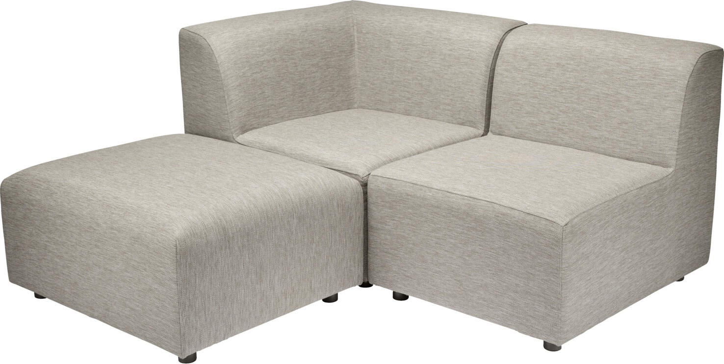 Taburet Exterior VEGA Modesco, Hocker Lounge Rezistent la Intemperii si UV, Material Impermeabil cu Uscare Rapida, 70x85x44 cm, Mobilier Profesional Horeca