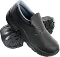 AWC Joe II Safety Slippers S2 SRC Steel Toe Cap 200J Breathable Microfiber Anti-slip PU Sole Unisex Black
