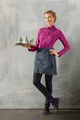 Bluza Jobeline Cecaria pentru femei cu maneca lunga, croiala ajustata, bumbac elastan, guler clasic, tiv rotunjit, OEKO-TEX Standard 100