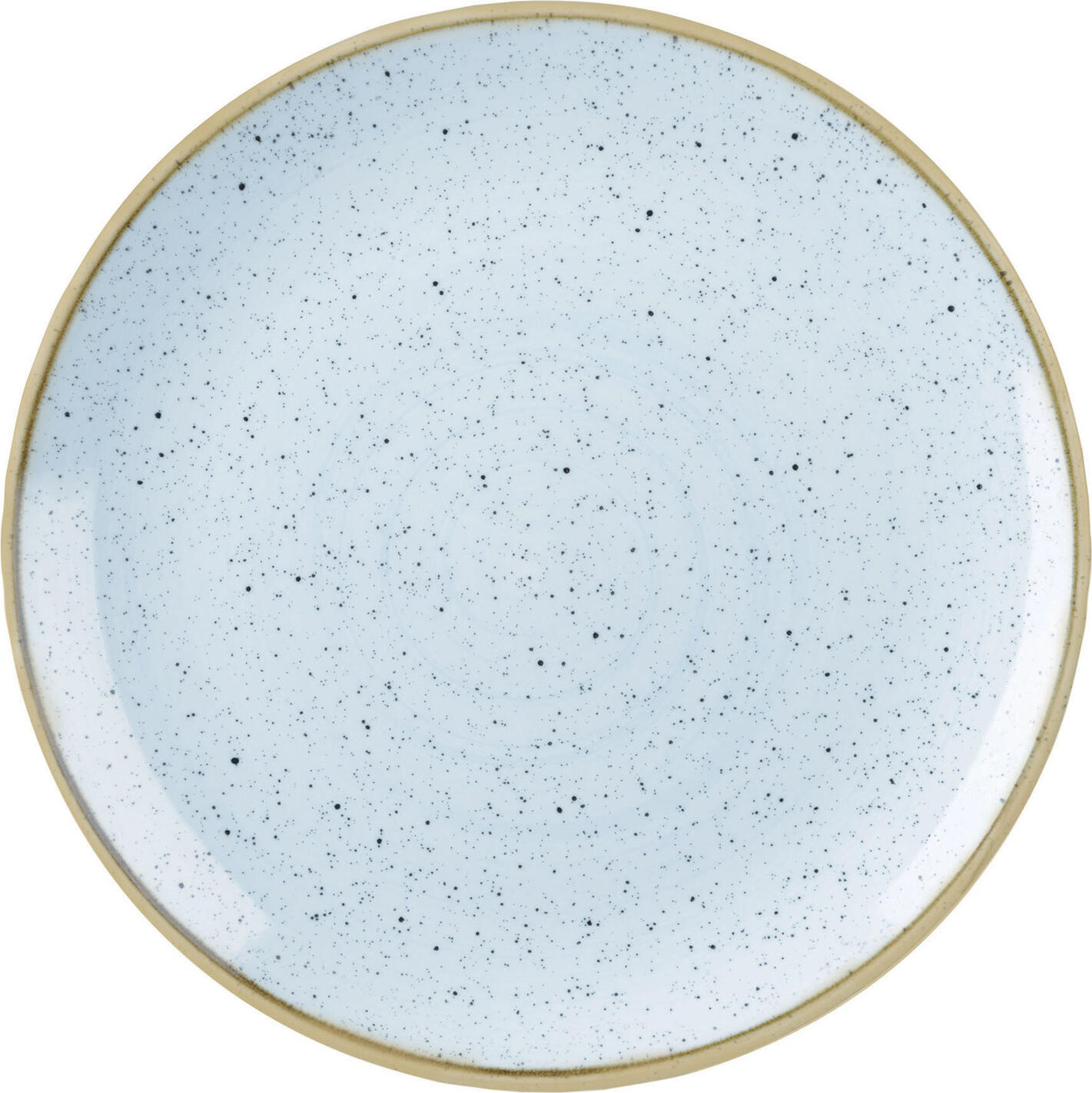 Churchill Churchill China (UK) ltd. Flat plate Stonecast Duck Egg Coupe Teller flach Stonecast Duck Egg Coupe Flat plate Stonecast Duck Egg Coupe; 21.7 cm (Ø); light-blue/brown; round; 12 piece / pack Teller flach Stonecast Duck Egg Coupe; 21.7 cm (Ø); hellblau/braun; rund; 12 Stück / Pack Rustic charm with an astounding effect — hand-decorated and individually inspired by the changing of the seasons, add warmth and rustic style to your table with this versatile hand-painted design, available in 15 stunning colors. Der flache Coupe Teller für die Gastronomie Stonecast „Duck Egg“ von Churchill steht für modernes Food-Plating ohne Randbegrenzung. Als Stonecast Duck Egg Coupe Teller flach ermöglicht er kreative Anrichteweisen und eine großzügige Präsentationsfläche. Dieser moderne Gastronomie Teller überzeugt durch seine robuste Qualität und ist ideal für den täglichen Einsatz im Restaurant.